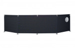 Isabella Vindskærm Grå 4-delt 460x110 cm Isabella Vindskærm Grå 4-delt 460x110 cm
