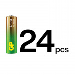 Batteri GP Ultra Alkaline AA 24-pak Batteri GP Ultra Alkaline AA 24-pak