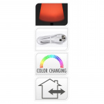 Bordbelysning Farveskiftende