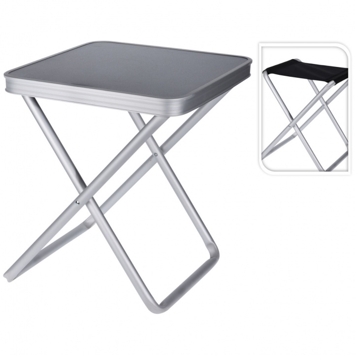 Klappstol Med Bordskiva i gruppen Camping møbler / Stole / Klapstole hos Campmarket (80917)
