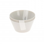 Skål Stripe 12cm i Plast 3-pak Skål Stripe 12cm i Plast 3-pak