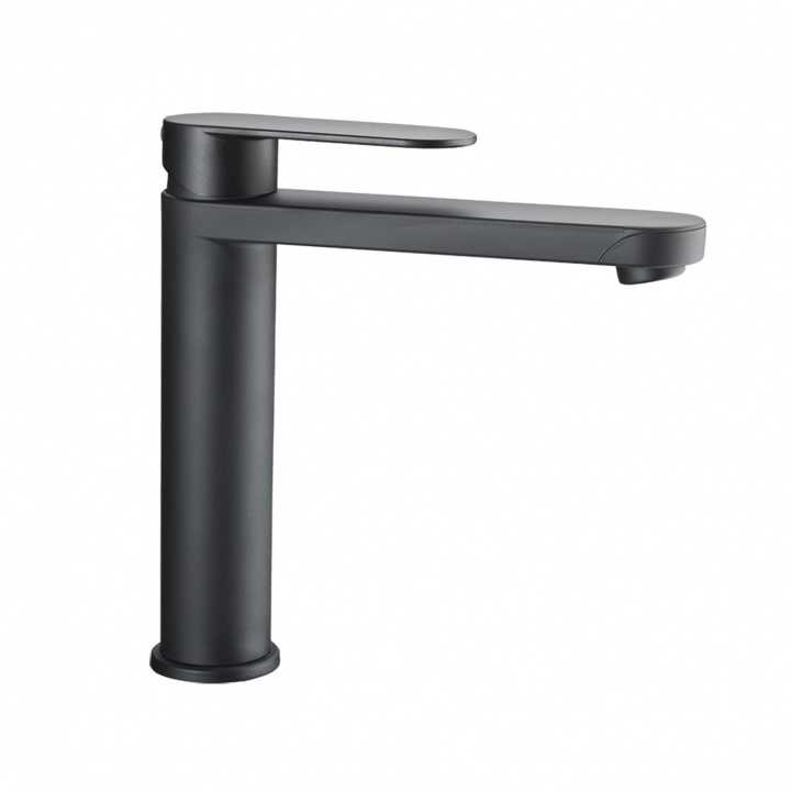 Reich Hane Linnea L Sort Drejbar Slangestik i gruppen Vand & Sanitet / Vand / Vandhaner / Koldt og varmt vandhaner hos Campmarket (81017)