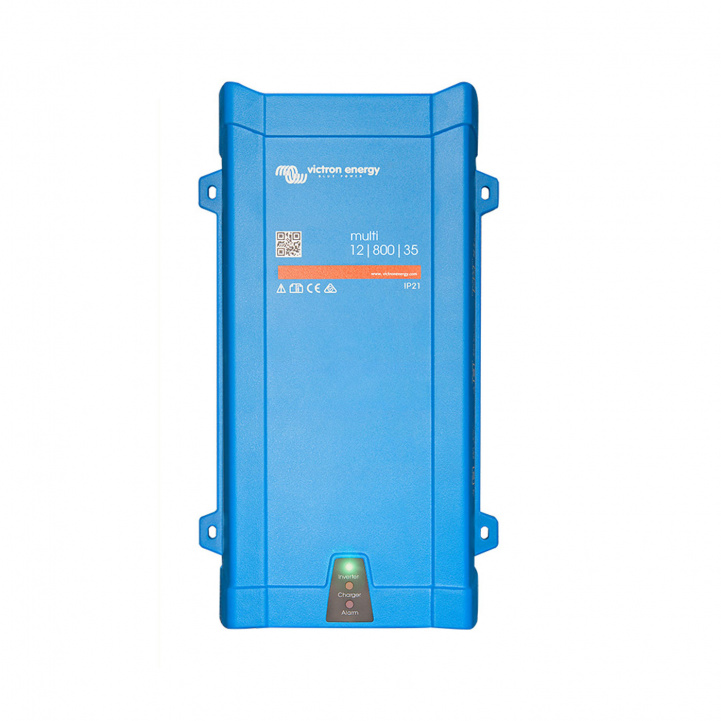 Victron Oplader/Inverter MultiPlus 12/800/35-16 230V VE.Bus i gruppen Campingvogn og autocamper / El - Elektronik / Batterier & Omformere / Inverter & Omformer hos Campmarket (81196)