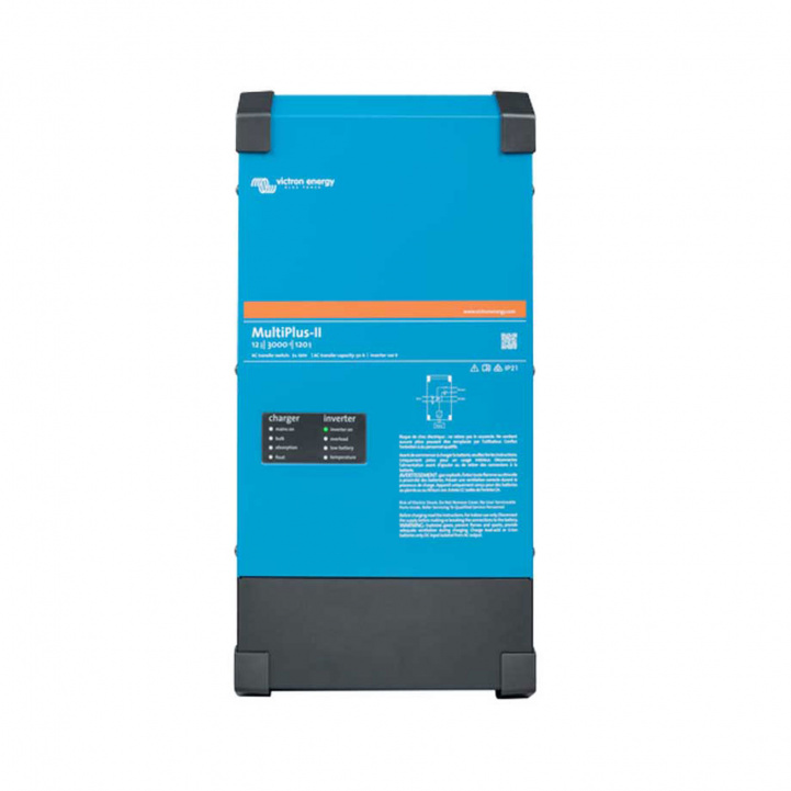 Victron Oplader/Inverter MultiPlus-II 12/3000/120-32 230V i gruppen Campingvogn og autocamper / El - Elektronik / Batterier & Omformere / Inverter & Omformer hos Campmarket (81199)