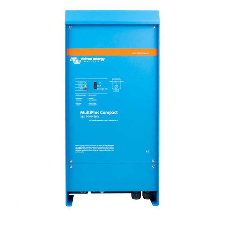 Victron Oplader/Inverter MultiPlus 24/2000/50-32 230V VE.Bus i gruppen Campingvogn og autocamper / El - Elektronik / Batterier & Omformere / Inverter & Omformer hos Campmarket (81201)