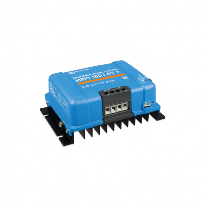 Victron Solcelleregulator SmartSolar MPPT 150/45 i gruppen Campingvogn og autocamper / El - Elektronik / Solpaneler / Solcelleregulatorer / MPPT hos Campmarket (81231)