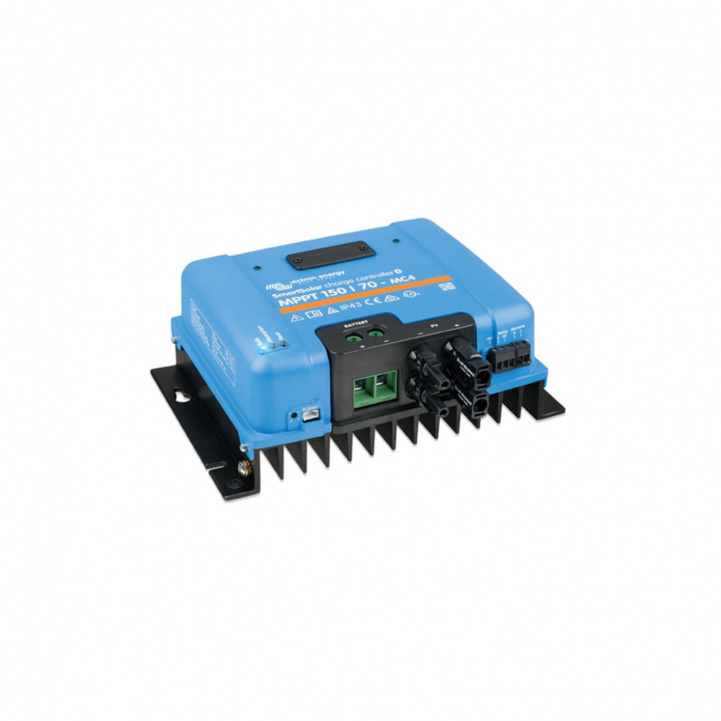 Victron Solcelleregulator SmartSolar MPPT 150/70-MC4 i gruppen Campingvogn og autocamper / El - Elektronik / Solpaneler / Solcelleregulatorer / MPPT hos Campmarket (81234)