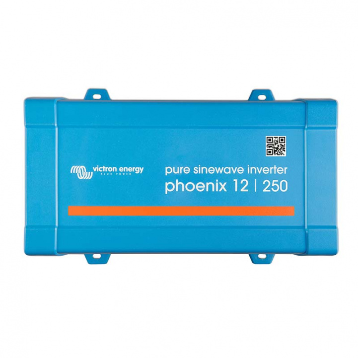 Victron Omformer Phoenix 12/250 230V VE.Direct SCHUKO i gruppen Campingvogn og autocamper / El - Elektronik / Batterier & Omformere / Inverter & Omformer hos Campmarket (81296)
