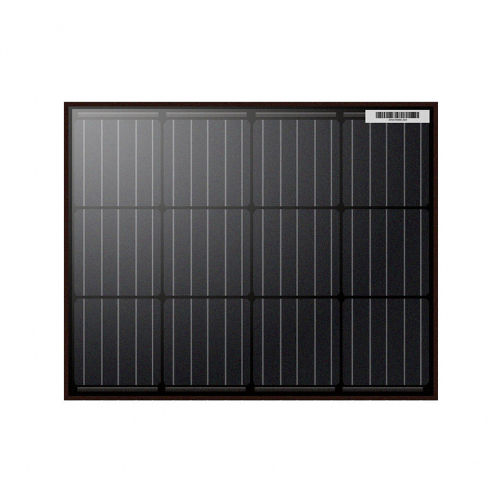 Nordmax Solpanel 50W i gruppen Campingvogn og autocamper / El - Elektronik / Solpaneler hos Campmarket (81448)