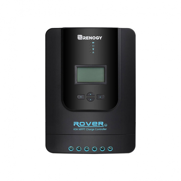 Renogy Rover Li 40A MPPT i gruppen Campingvogn og autocamper / El - Elektronik / Solpaneler / Solcelleregulatorer / MPPT hos Campmarket (81457)