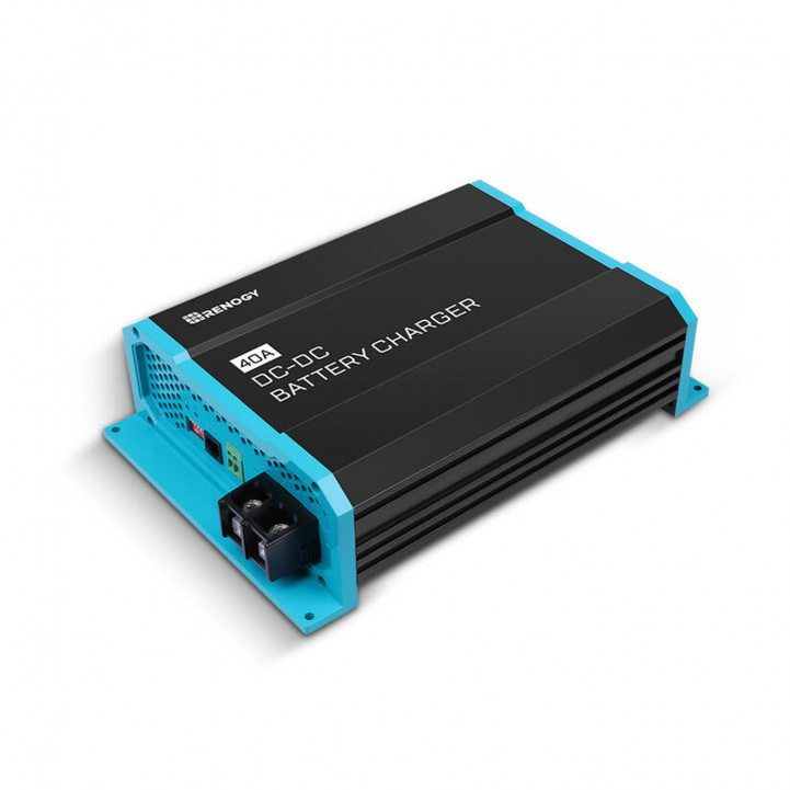 Renogy Batterilader DCC1212-40 12V 40A DC/DC i gruppen Campingvogn og autocamper / El - Elektronik / Batterier & Omformere / Batteriopladere hos Campmarket (81470)