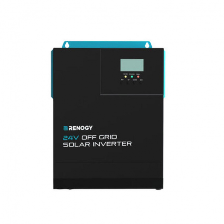 Renogy Inverter/oplader/Regulator i gruppen Campingvogn og autocamper / El - Elektronik / Batterier & Omformere / Inverter & Omformer / Omformer 24V Til 230V hos Campmarket (81474)