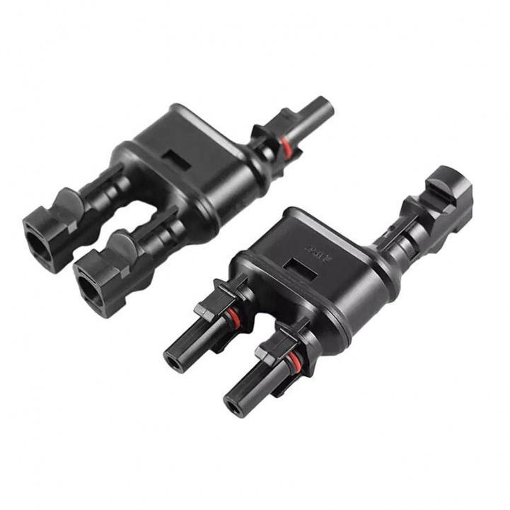 Nordmax MC4-kontakt Y-adapter i gruppen Campingvogn og autocamper / El - Elektronik / Solpaneler / Tilbehør hos Campmarket (81478)