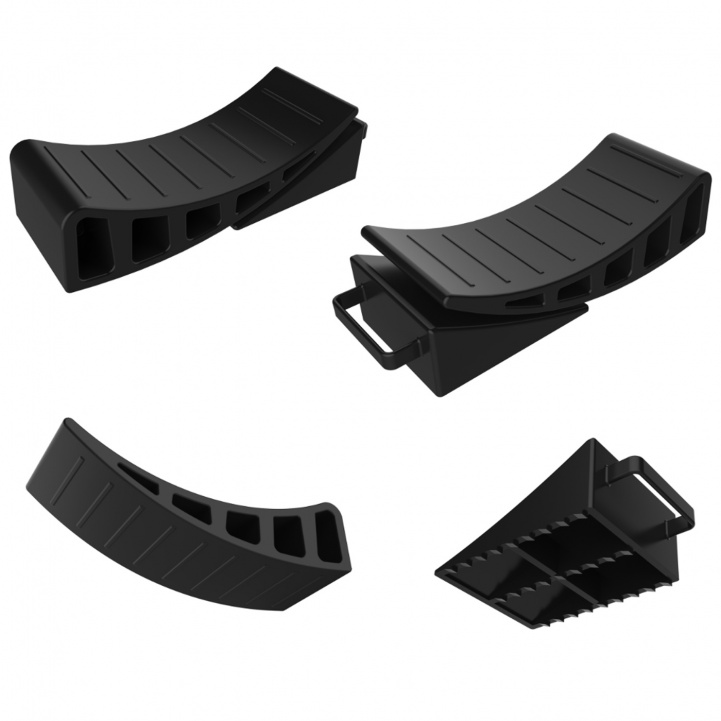 Nivelleringskilesæt Bøjet i gruppen Campingvogn og autocamper / Chassis / Niveaukloser hos Campmarket (82029)