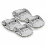 Kampa Lunar Støttebensfod 4-pak