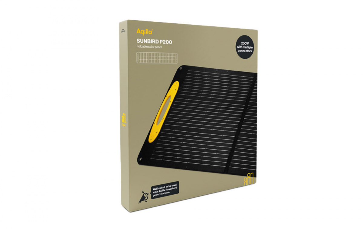 Aqiila 200W Solpanel Bærbar i gruppen Campingvogn og autocamper / El - Elektronik / Solpaneler hos Campmarket (82316)