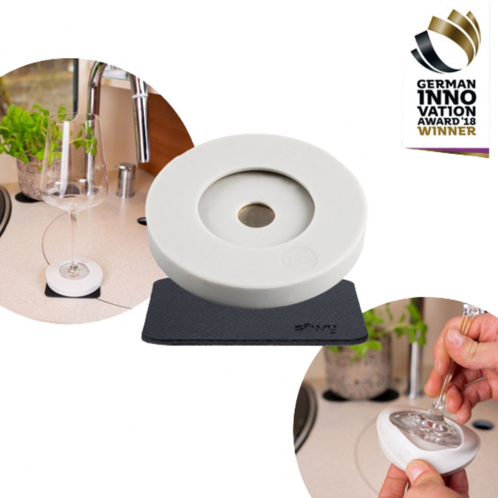 Silwy Vinglasfodovertræk Magnet i gruppen Husholdning & Køkken / Glas / Vinglas hos Campmarket (82355)