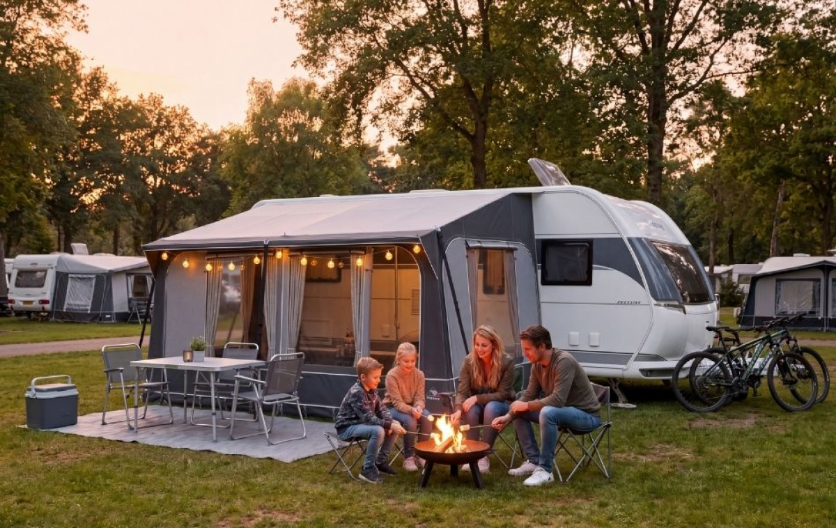 Doréma Quartz 400 Deluxe i gruppen Fortelt & Markiser / Fortelt Campingvogn / Universal telt hos Campmarket (82433)