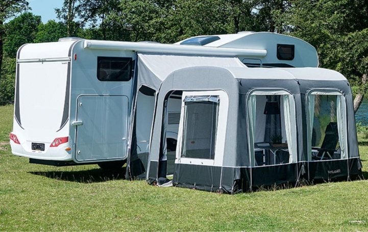 Ventura Vita Fritstående Lufttelt i gruppen Fortelt & Markiser / Fortelt Autocamper / Oppustelige telte til autocampere / Ventura lufttelt hos Campmarket (82499)