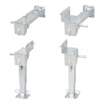 ProPlus Autocamper Støtteben 290–460 mm 2-pak