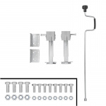 ProPlus Autocamper Støtteben 330–530 mm 2-pak