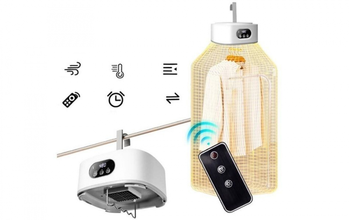 Smart Living Bærbart Tørreskab i gruppen Husholdning & Køkken / Vask Rengøring & Opvask / Tørrestativer hos Campmarket (82754)