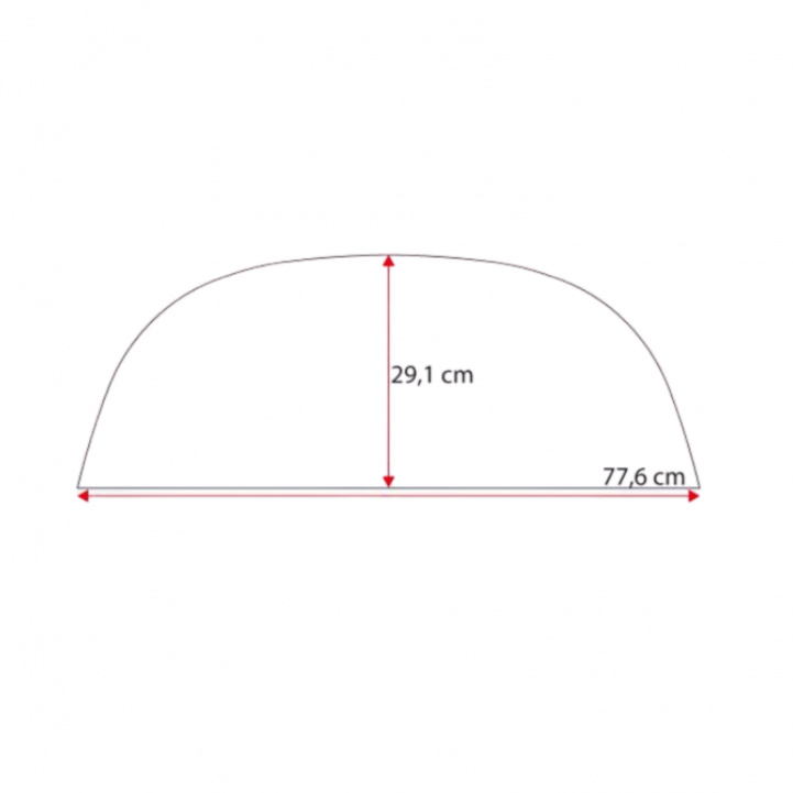 Isabella Hjulhusafdækning Enkelt Fendt 2016- i gruppen Fortelt & Markiser / Tilbehør-Reservedele / Pocket Piece & frakker / Hjulhus dækning hos Campmarket (82767)