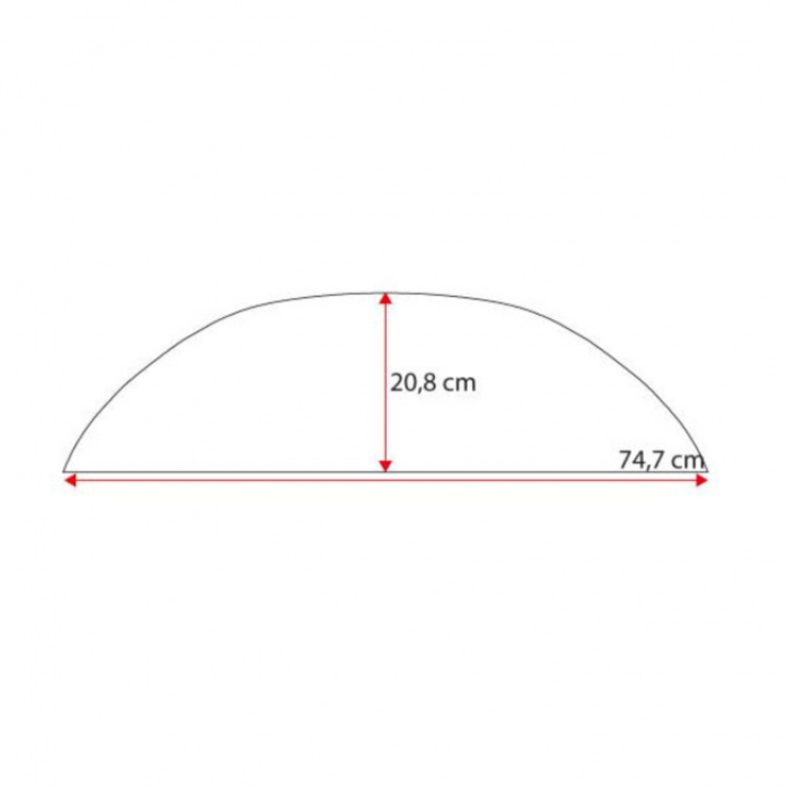 Isabella Hjulhusafdækning Enkelt Hobby 2022- i gruppen Fortelt & Markiser / Tilbehør-Reservedele / Pocket Piece & frakker / Hjulhus dækning hos Campmarket (82771)