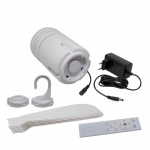 Genopladelig Ventilator Med Lampe