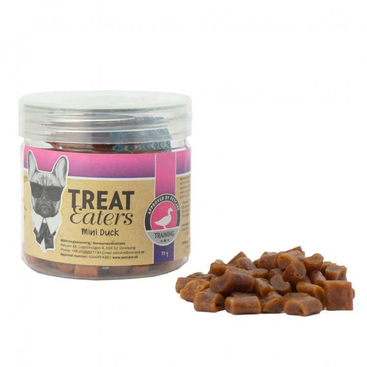 Treateaters Mini Duck 70 g i gruppen Øvrigt / Til kæledyr hos Campmarket (82876)