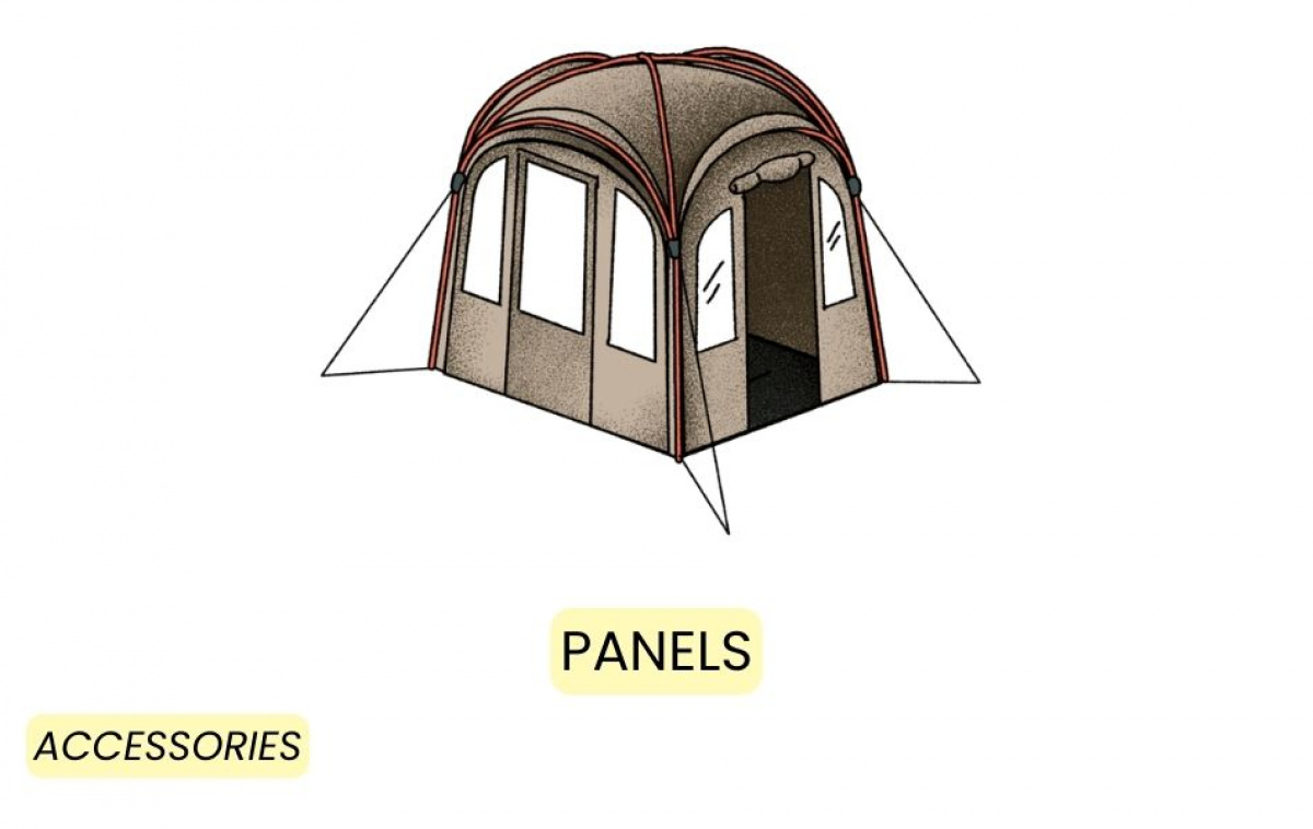 Kampa MOD 250 Dune i gruppen Outdoor / Camping telt hos Campmarket (82944)