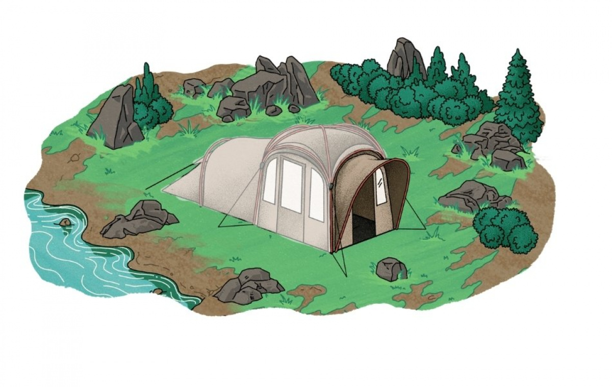 Kampa MOD 250 Dune - Soltag i gruppen Outdoor / Camping telt / Camping telt tilbehør hos Campmarket (82946)