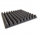 Pyramide lydabsorbent akustikpanel 49 x 49 cm x 6,5 cm