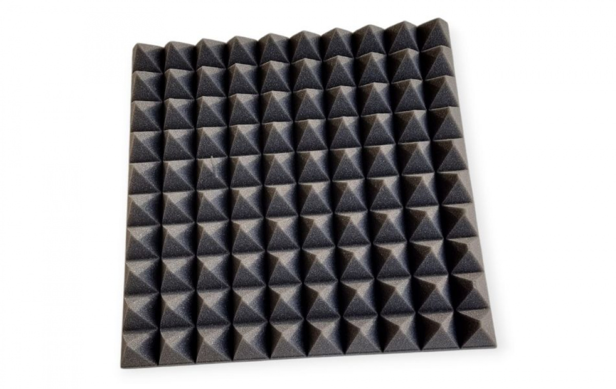Pyramide lydabsorbent akustikpanel 49 x 49 cm x 6,5 cm i gruppen Campingvogn og autocamper / Karosseri / Byggemateriale hos Campmarket (83056)