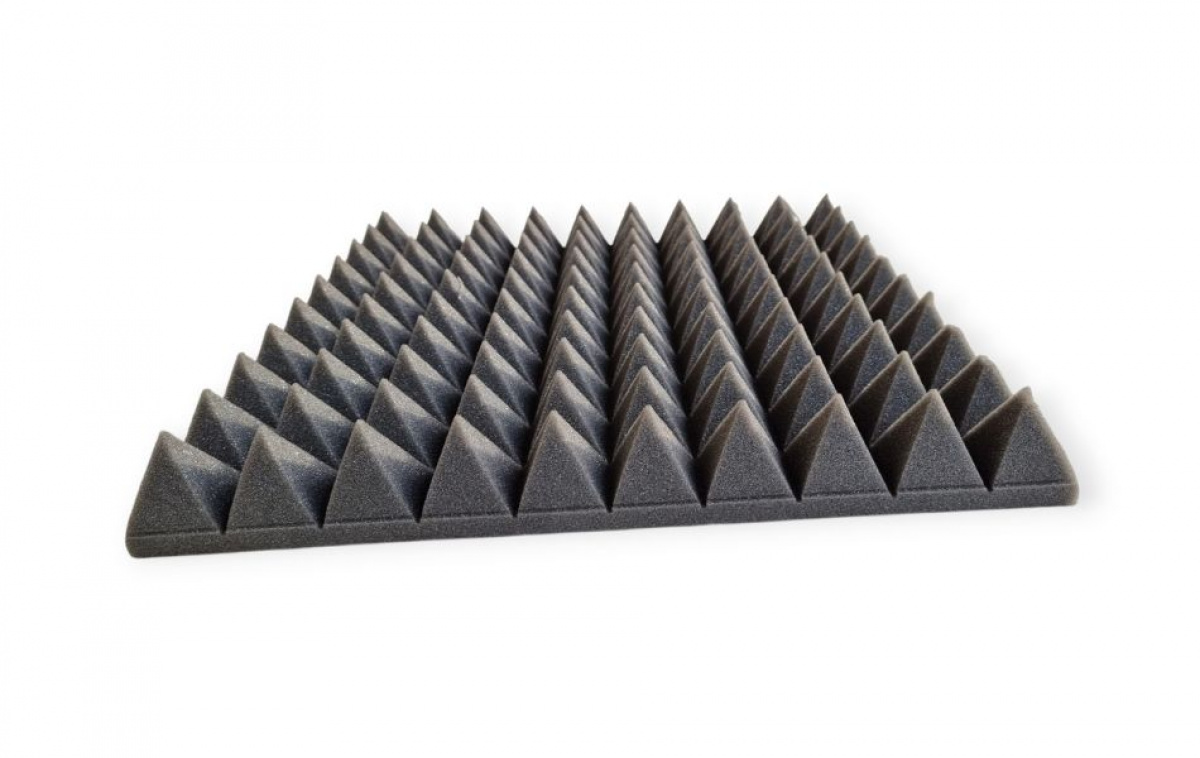 Pyramide lydabsorbent akustikpanel 49 x 49 cm x 6,5 cm i gruppen Campingvogn og autocamper / Karosseri / Byggemateriale hos Campmarket (83056)