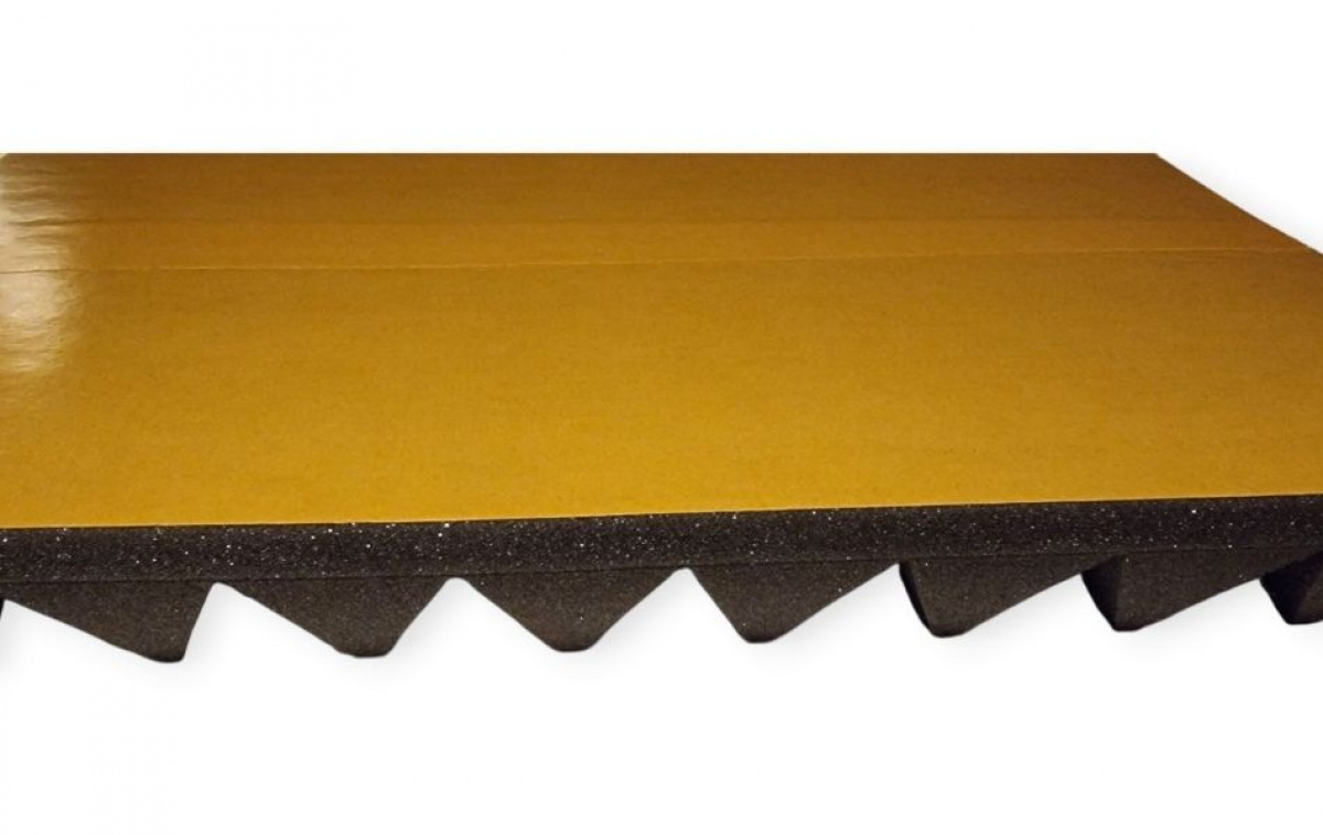 Pyramide lydabsorbent akustikpanel 49 x 49 cm x 6,5 cm i gruppen Campingvogn og autocamper / Karosseri / Byggemateriale hos Campmarket (83056)