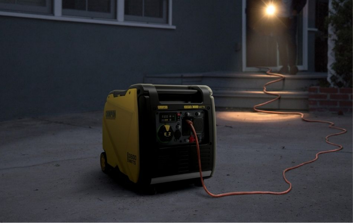 Champion invertergenerator 3600 W APEX i gruppen Campingvogn og autocamper / El - Elektronik / El tavler og Elværk / Elværk hos Campmarket (83060)