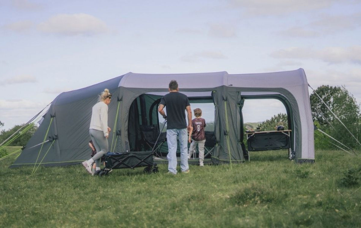 Outwell Iowa 6 Air i gruppen Outdoor / Camping telt hos Campmarket (83067)