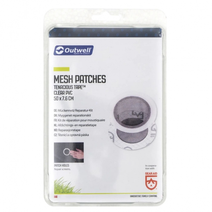 Outwell Tenacious Tape Reparationslapper i net i gruppen Outdoor / Camping telt / Camping telt tilbehør hos Campmarket (83110)