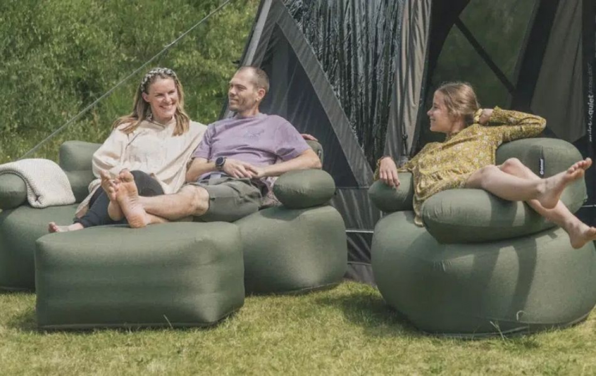 Outwell Oppustelig Sofa Laze i gruppen Camping møbler / Møbler / Oppustelige møbler hos Campmarket (83143)