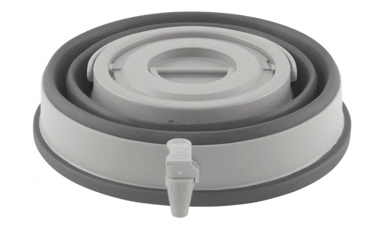 Outwell Vandbeholder Sammenklappelig 12 L Grey Mist i gruppen Vand & Sanitet / Vand / Vandtank / Vanddunke foldbare hos Campmarket (83178)