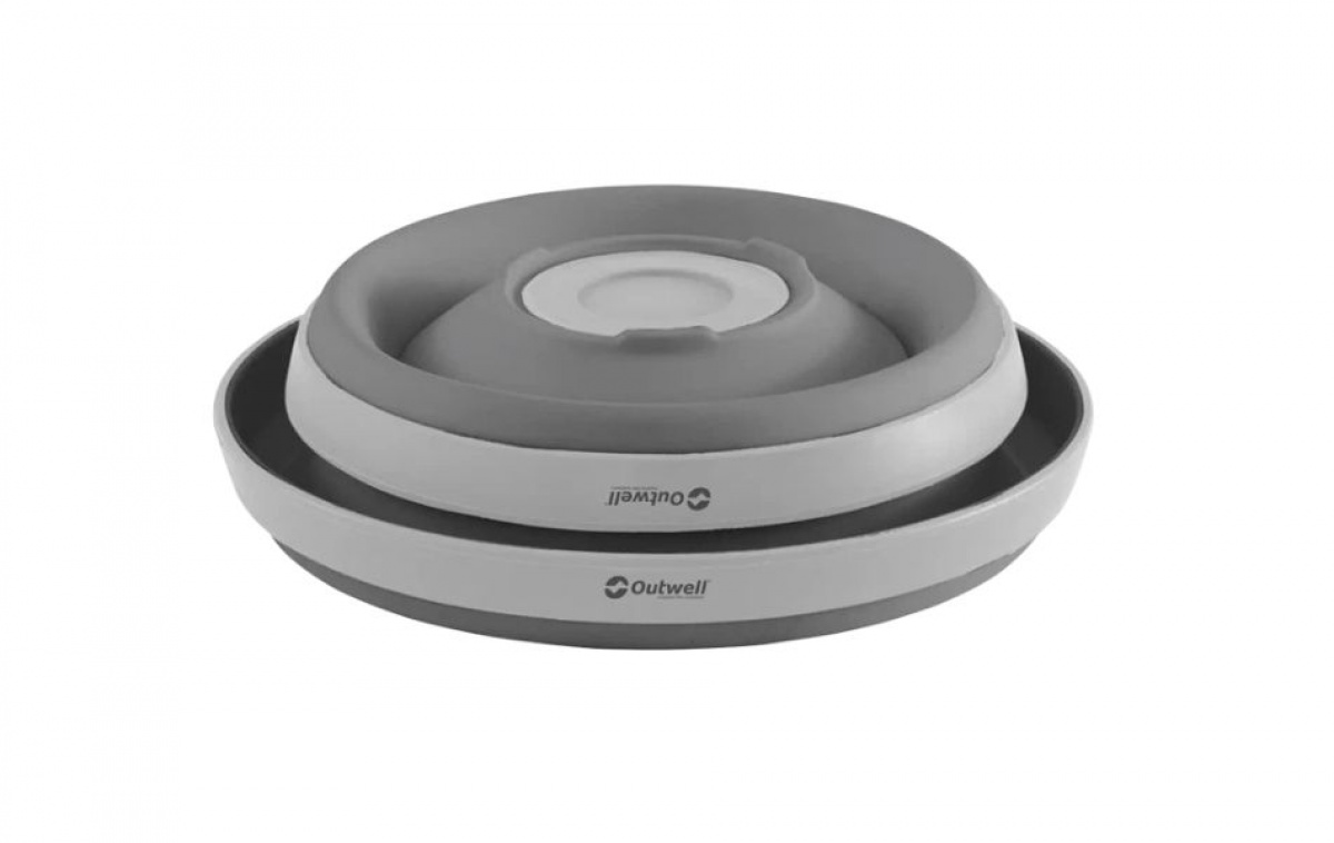 Outwell Skålsæt Sammenklappeligt Grey Mist i gruppen Husholdning & Køkken / Servering / Skåle hos Campmarket (83181)