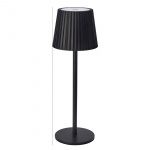 Bordlampe Sort Genopladelig
