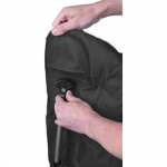 Campingstol Sort med Polstring