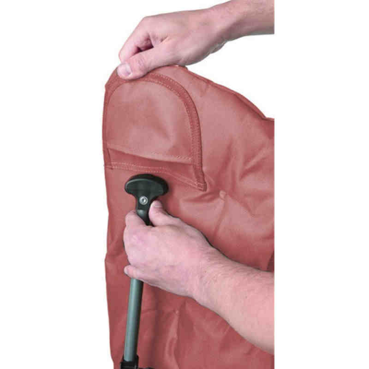 Campingstol Rød med Polstring i gruppen Camping møbler / Stole / Øvrige Stole hos Campmarket (83337)