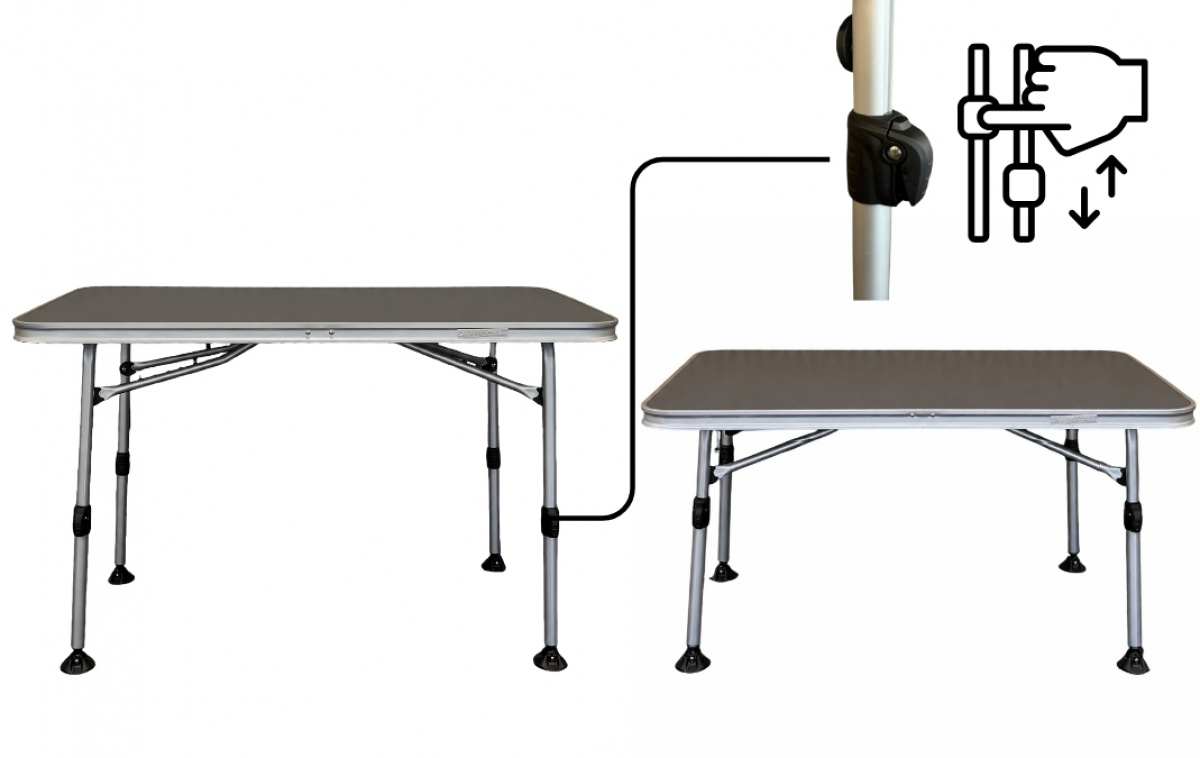 Campingbord 115×70 Halvard Sammenklappeligt i gruppen Camping møbler / Bord hos Campmarket (83510)