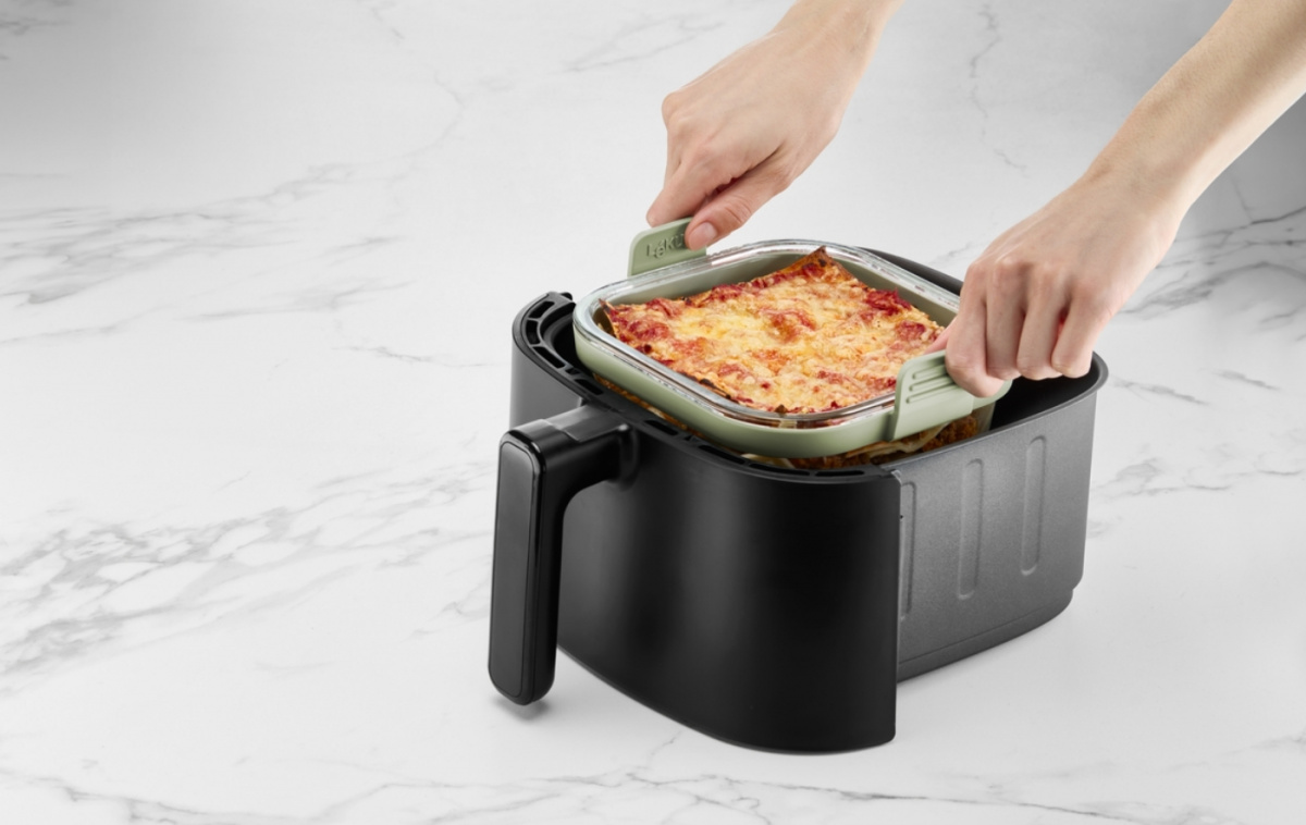 Air Fryer Firkantet Glasform i gruppen Husholdning & Køkken / Køkkentilbehør / Opbevaring af mad hos Campmarket (83545)