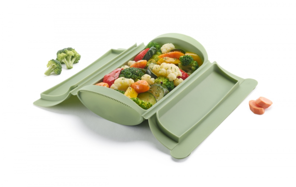 Dampkoger til Mikrobølgeovn til 2 Personer i gruppen Husholdning & Køkken / Køkkentilbehør / Køkkentilbehør hos Campmarket (83556)