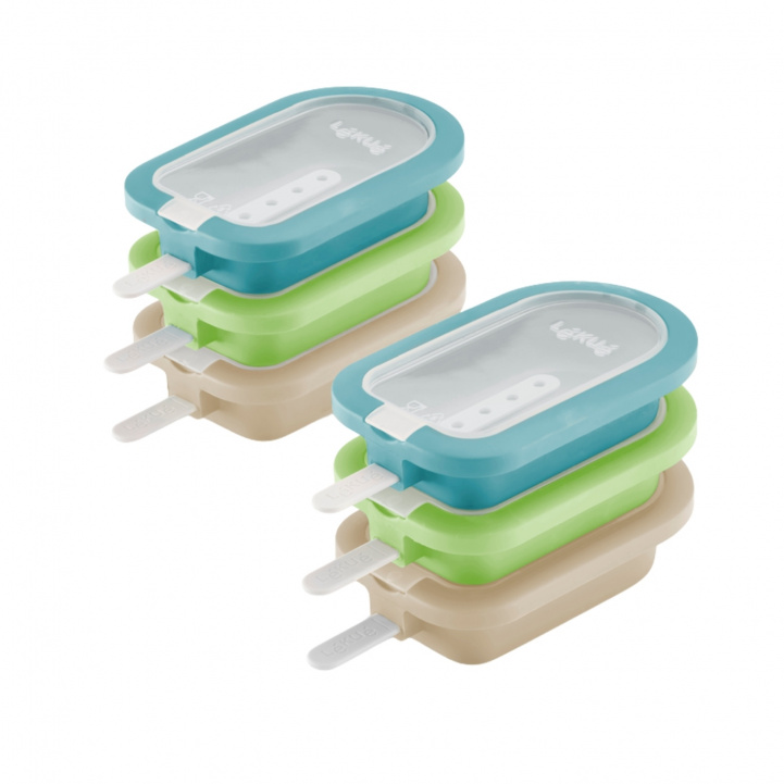 Sæt med 6 Isforme i Sydeuropæisk Design i gruppen Husholdning & Køkken / Køkkentilbehør / Køkkentilbehør hos Campmarket (83568)