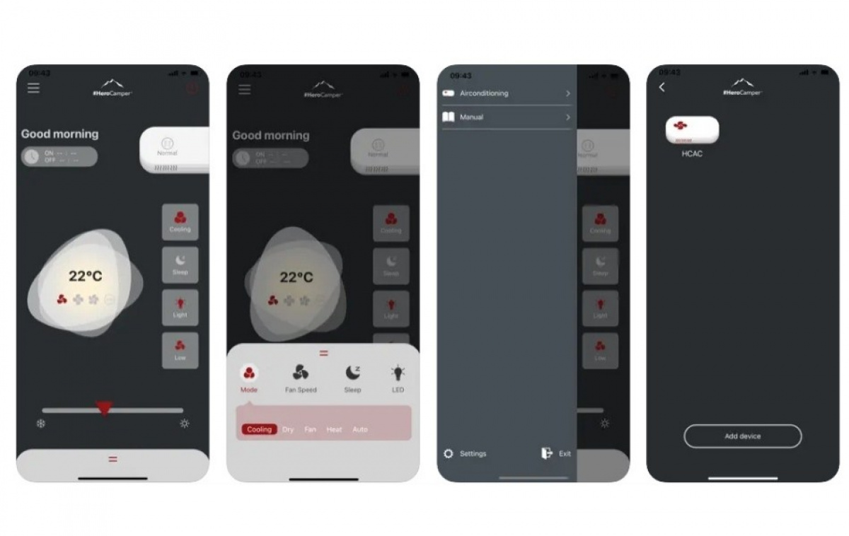 Isabella AC Loftmonteret Isacool 2400 i gruppen Campingvogn og autocamper / Varme & Køling / AC / Tagmontered hos Campmarket (83596)